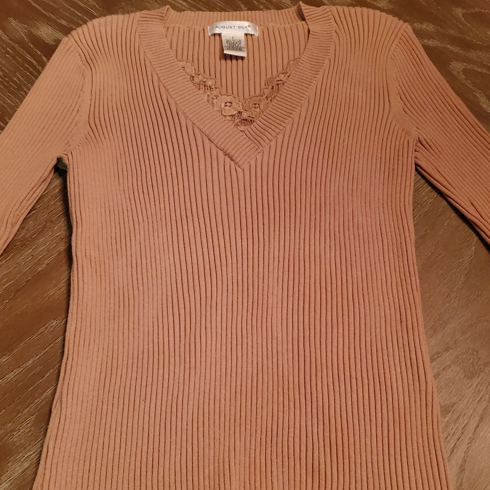 Ladies V-neck Sweater